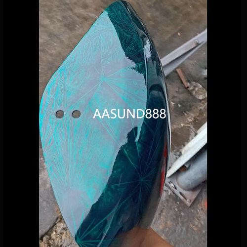 帝王绿裂纹松针漆汽车漆AASUND鹦鹉特效漆小牛电动车车壳改色漆