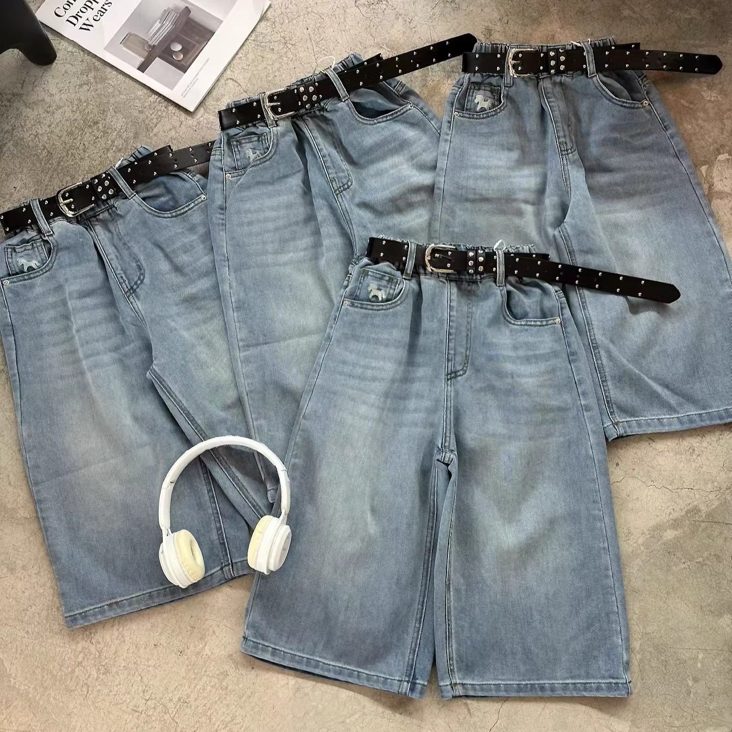 女童洋气百搭牛仔裤2026春季新款儿童时尚水洗刺绣小马八分裤大童,童装/婴儿装/亲子装,儿童牛仔裤,淘宝优惠券,粉丝福利购,淘宝优惠卷