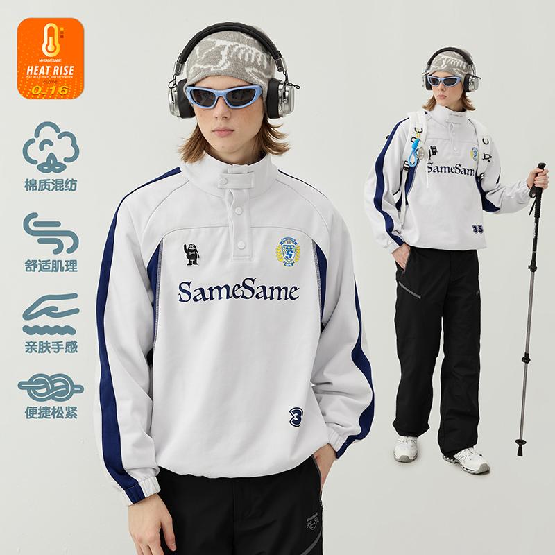 MYSAMESAME复古套头卫衣