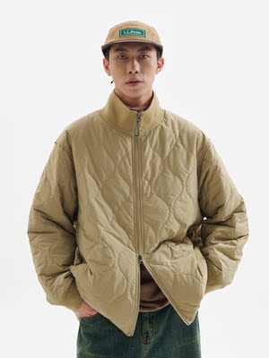 BUTTBILL三防葫芦纹棉衣菱格棉服