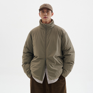 BUTTBILL 三防复古90白鸭绒冬季户外石墨烯羽绒服休闲外套夹克男