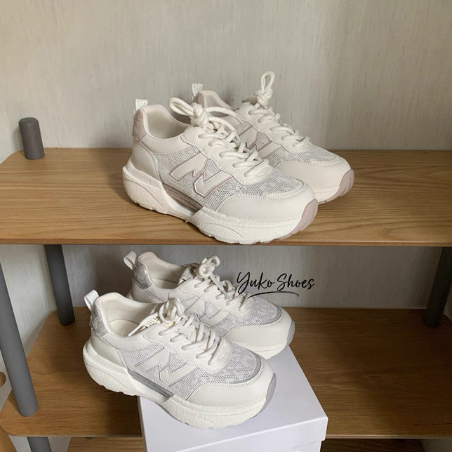 35#41#特！春夏脚感超好~真爆米花底！厚底N小白轻老爹鞋网面透气,女鞋,老爹鞋,淘宝优惠券,粉丝福利购,淘宝优惠卷