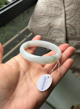 天然A货缅甸料翡翠玉石手镯女款