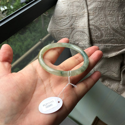 天然A货缅甸料翡翠玉石镯子细条