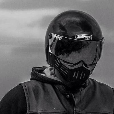 辛普森M30复古摩托车盔