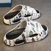 46沙滩凉鞋 外穿防滑厚底学生篮球运动凉拖户外海边大码 男夏季 拖鞋