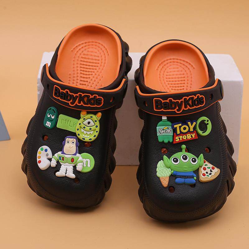 男童拖鞋夏季2025新款防滑外穿儿童洞洞鞋中大童防臭男孩包头凉鞋,童鞋/婴儿鞋/亲子鞋,儿童棉拖鞋,淘宝优惠券,粉丝福利购,淘宝优惠卷
