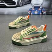 帆布鞋 学生休闲运动布鞋 夏季 男款 透气小众原创贝壳头板鞋 莆田男鞋