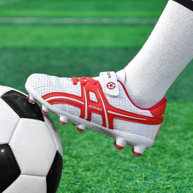 女童足球鞋春款2025新款长钉儿童运动鞋中大童小学生专用训练球鞋