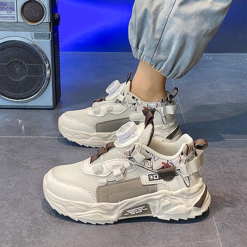 男童鞋子春秋款2025新款儿童网面运动鞋中大童软底防滑男孩跑步鞋