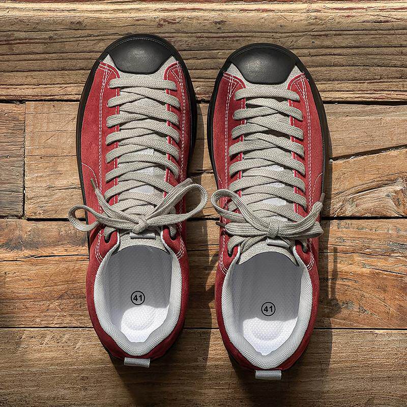 帆布鞋男鞋秋冬季2025新款青少年小众原创设计布鞋运动休闲滑板鞋