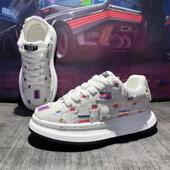 帆布鞋 增高跑步运动老爹鞋 夏季 男士 透气百搭厚底休闲阿甘板鞋 男鞋