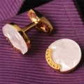 white background with gold color