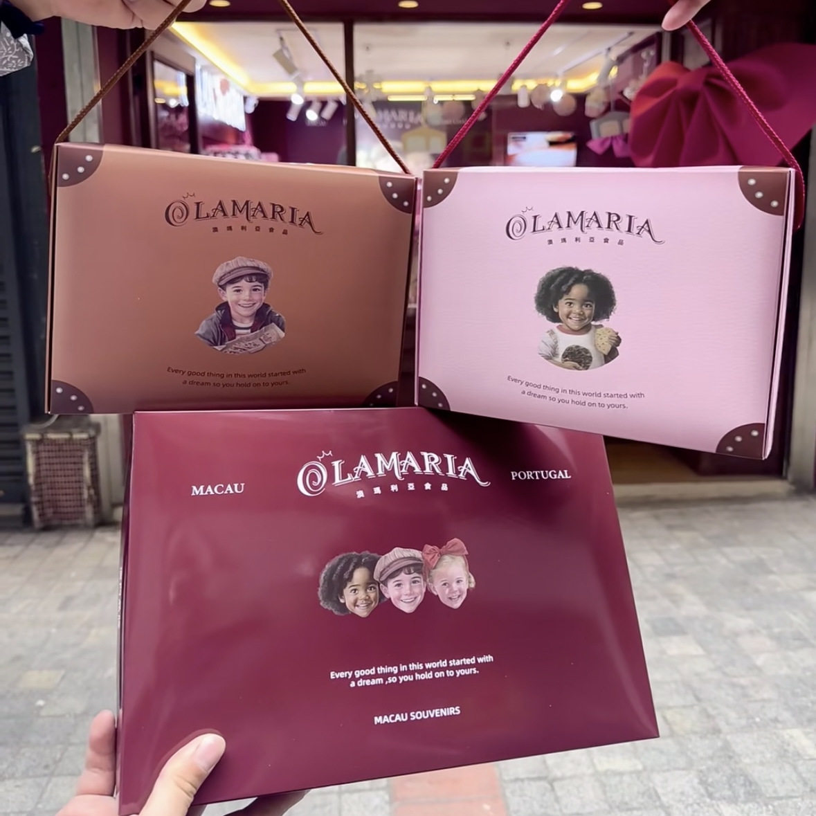 澳门代购 澳玛利亚蝴蝶酥 手信特产葡式糕点凤梨酥蛋卷雪花酥礼盒