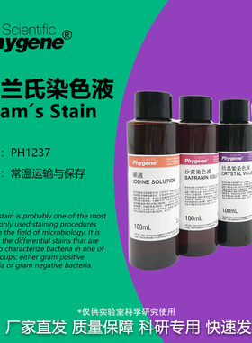 快速革兰氏染色液 Standard Gramˊs Stain [PH1237 PHYGENE]