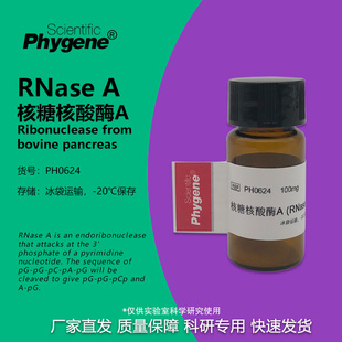 RNA酶 核糖核酸酶A PH0624 PHYGENE 实验试剂 RNase