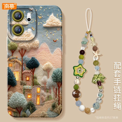 童话镇适用oppoReno15手机壳Reno14pro保护套Rone13新款OPPO透明12硅胶11防摔Reon10外壳9带挂绳8高级感7