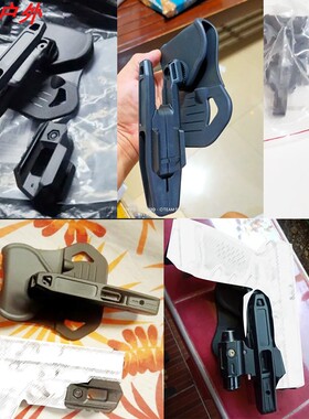 战术下挂带灯枪套92A快拔套LB2011通用格洛克G17左手P320 TP9 VP9