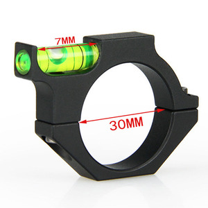 跨境出口户外战术25.4MM/30MM管夹水平仪25.4MM30MM管径水平瞄