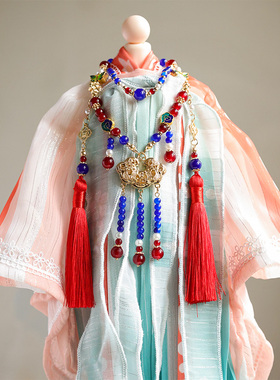 bjd玩偶璎珞装扮饰品项链