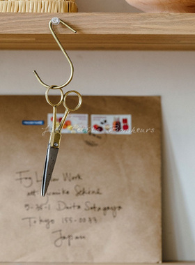 les petits bonheurs｜日本fog linen work黄铜复古经典INS剪刀