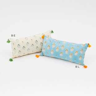 les petits bonheurs｜现货日本Horn Please手工木雕版印花靠垫