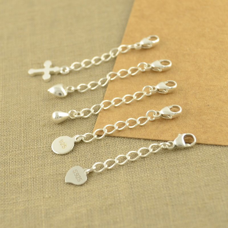 S925纯银延长链  项链手链配件 DIY手工饰品配件 小福女,饰品/流行首饰/时尚饰品新,其他DIY饰品配件,淘宝优惠券,粉丝福利购,淘宝优惠卷