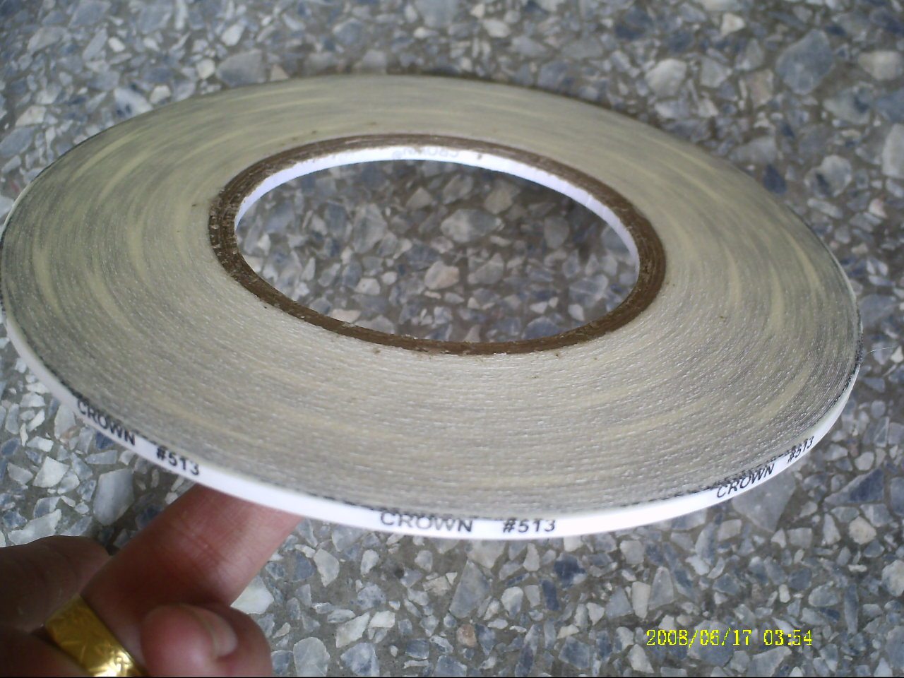 皇冠双面胶 CROWN#513 强力双面胶带 高温双面胶 0.5CM*50M