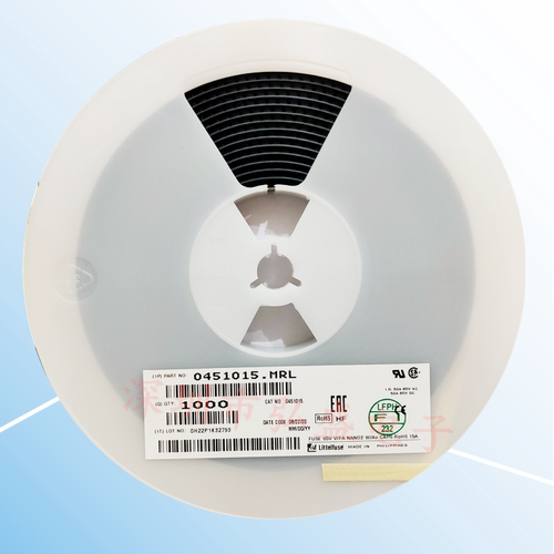0451010.MRL 1808/2410 LF10A 125V快断贴片一次性熔断保险丝正品