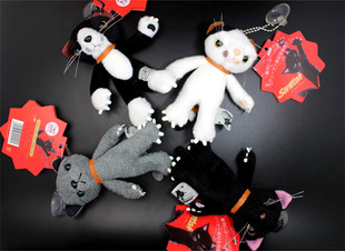 可爱原单米田民穗猫不爽猫拽猫毛绒挂件公仔玩具娃娃包挂饰钥匙扣