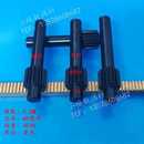 现货金属直齿轮轴0.5模17齿18齿轴径6可配齿条使用支持加工定制