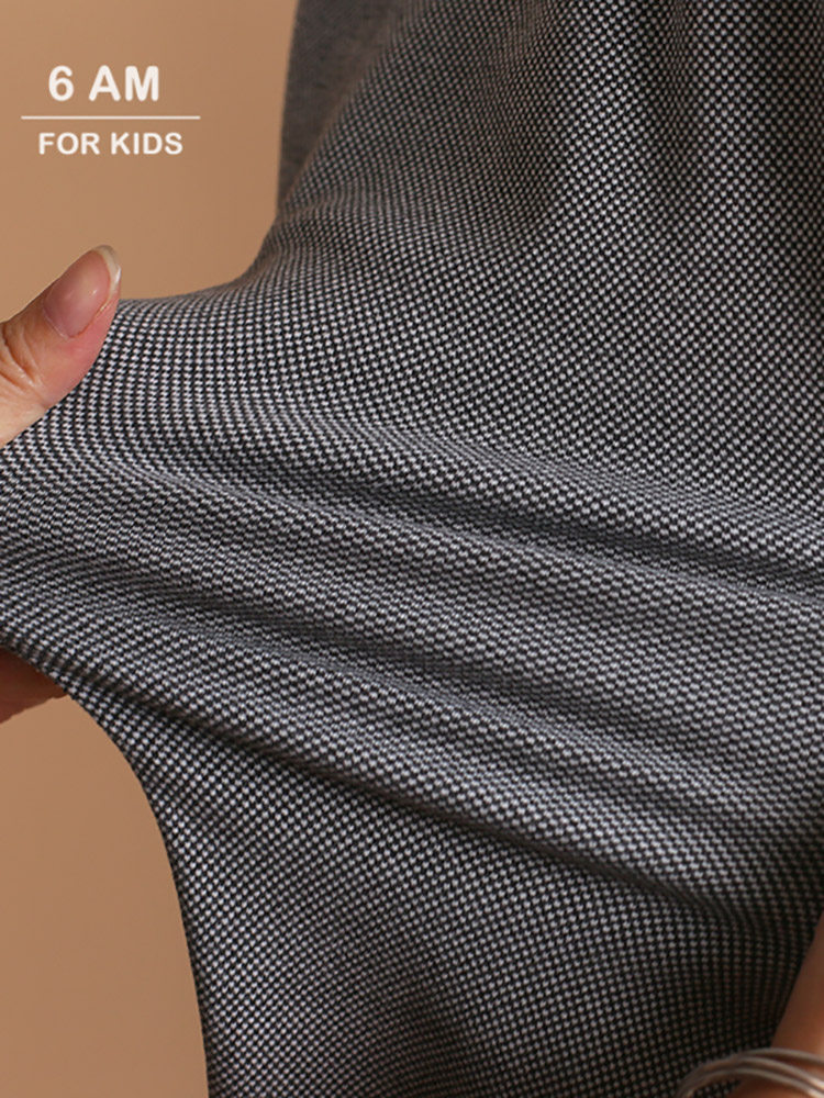 소년 소녀 가을 겨울 발열 독일 벨벳 원활한 속옷 중대형 아동 보물 라운드 넥 밀착 바닥 기모 따뜻한 가을 옷