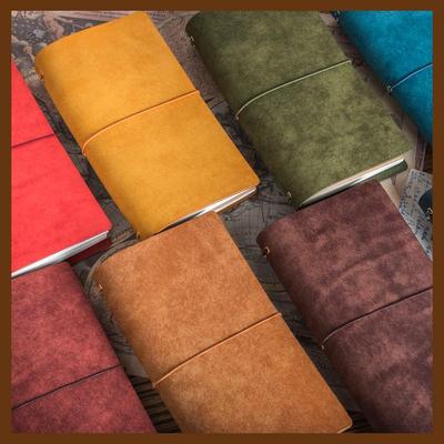 复古绑带笔记本a6记事本