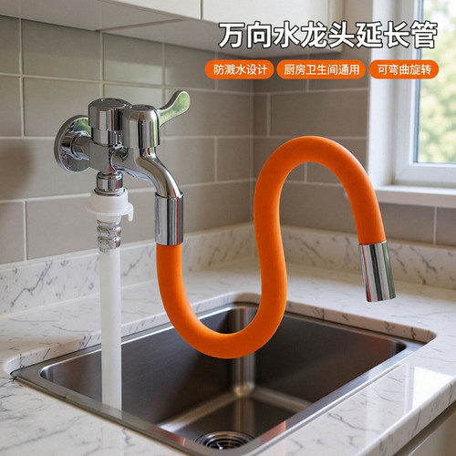 水龙头加长防溅延长管