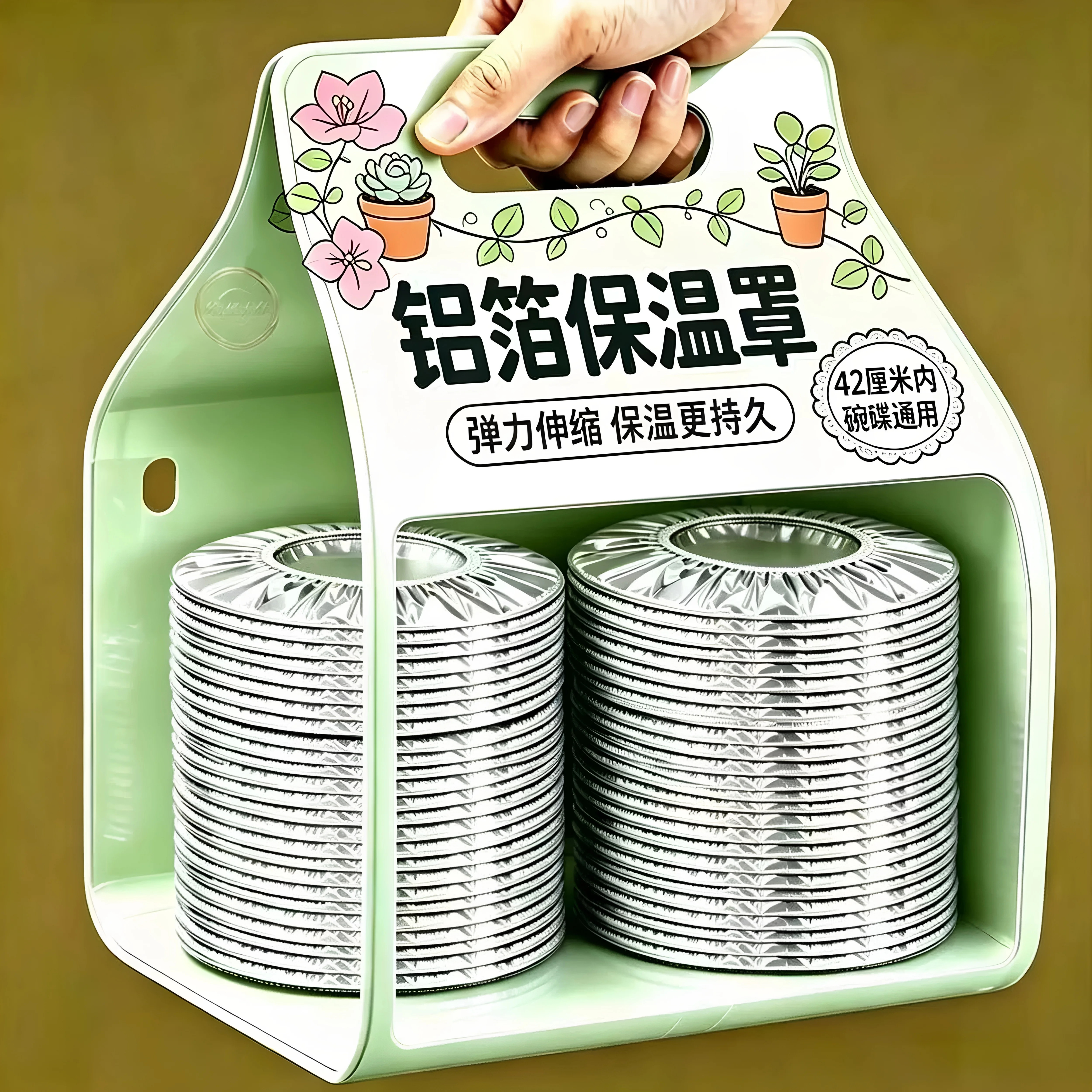 铝箔食品级自发热保温保鲜罩