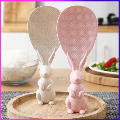 不沾米创意兔子打饭勺