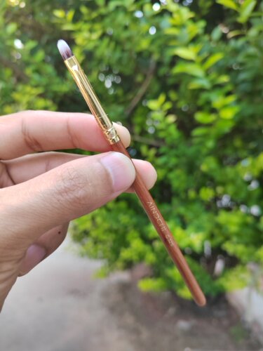 艾诺琪化妆刷韶华系列g529小号舌型遮暇刷泪沟法令纹纤维毛微瑕疵