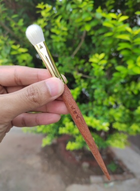 艾诺琪化妆刷光橙茶系列f203细光峰羊毛大号坡型眼影刷微瑕疵款