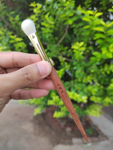 艾诺琪化妆刷光橙茶系列f203细光峰羊毛大号坡型眼影刷微瑕疵款