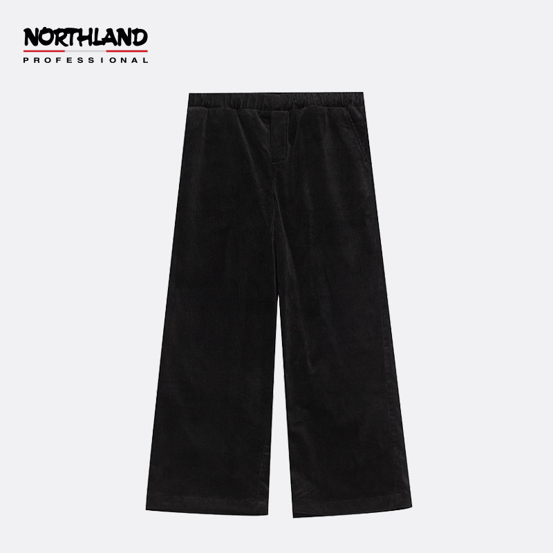 诺诗兰秋冬新款宽松灯芯绒男裤百搭抽绳潮流休闲长裤NCPBN5536S