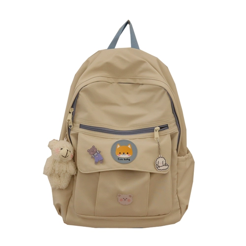 Ранец, японская сумка через плечо для школьников, свежий универсальный вместительный и большой рюкзак, в корейском стиле, для средней школы