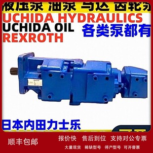 议价UCHIDA日本OIL液压HYDRAULICS齿轮油泵REXROTH内田力士乐GXP/