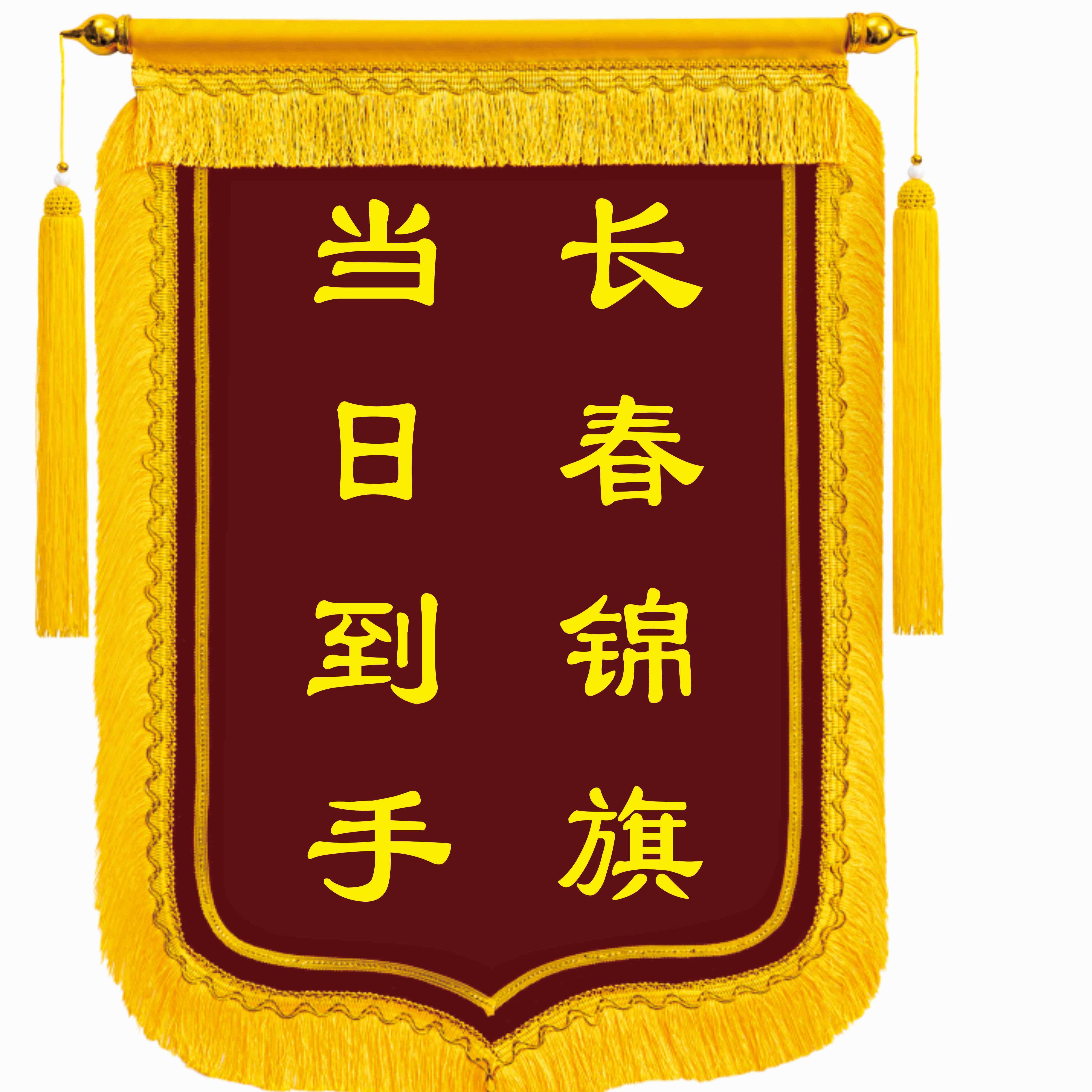 定制锦旗定做制作物业月嫂旌旗感谢幼儿园老师医生东北吉林长春快