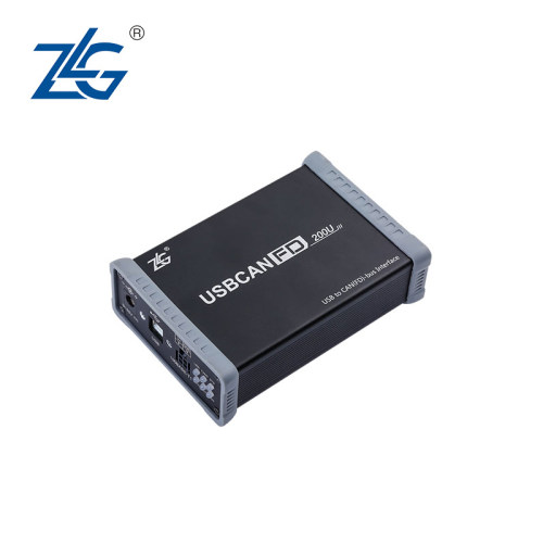 周立功 致远电子 USBCANFD-200U 系列高性能CANFD接口卡集1-2路