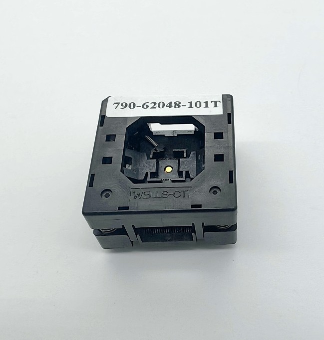 790-62048-101T测试座Wells-cti原装QFN48IC座 尺寸6X6/0.4MM