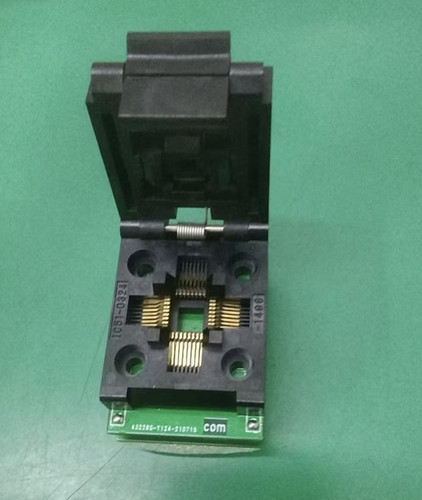 SA636适配器西尔特SP500P 600P 610P 611S编程TQFP32烧录座适配座