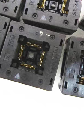 OTQ-64-0.5-05 QFP64烧录座 测试座 编程座 进口ENPLAS