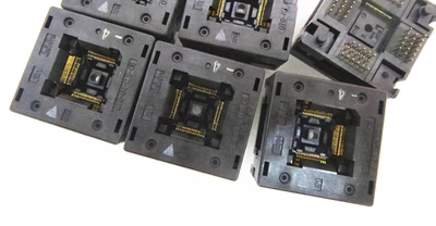 OTQ-64-0.5-05 QFP64烧录座 测试座 编程座 进口ENPLAS