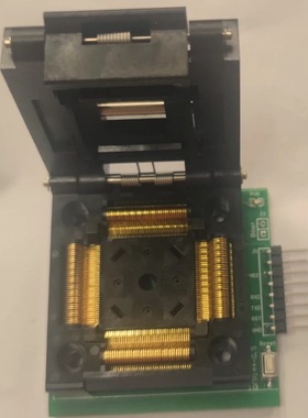 st10编程器 st10f272 定做烧录座QFP144 0.5mm专用座子