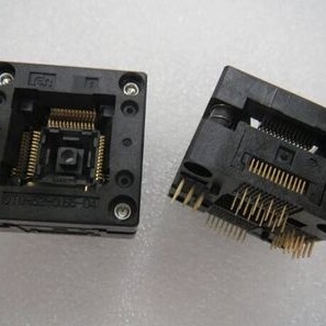 enplas测试座OTQ-52-0.65-03  烧录座 转换座 IC座 LQFP52 QFP52